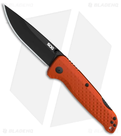 SOG Adventurer LB Lock Back Knife GFN Blaze Orange/Black (3.5" Black) 13110257 2 SOG Adventurer LB Lock Back Knife GFN Blaze Orange/Black (3.5" Black) 13110257