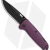 SOG Adventurer LB Lock Back Knife GFN Purple/Black (3.5" Black) 13110457