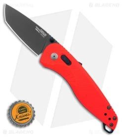 SOG Aegis AT Spring Assisted Tanto Knife Rescue Red GRN (3.1" Black) 9 SOG Aegis AT Spring Assisted Tanto Knife Rescue Red GRN (3.1" Black) -Sog Shop SOG Aegis AT Spring Assisted Tanto Knife Rescue Red indigo GRN 3in Black BHQ 140881 td size