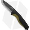 SOG Aegis FX Fixed Blade Knife Indigo Black/Moss Green GRN (3.6" Black SW)