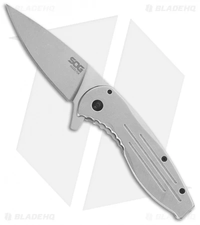 SOG Aegis FLK Frame Lock Knife (3.4" Bead Blast) 3 SOG Aegis FLK Frame Lock Knife (3.4" Bead Blast)