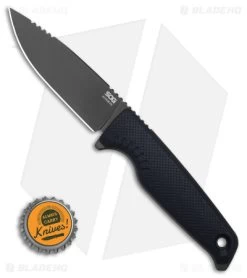 SOG Altair FX Fixed Blade Knife Squid Ink Black (3.4" Black) 17-79-01-57 -Sog Shop SOG Altair FX FBK Squid Ink Black 3in Black BHQ 140850 td size
