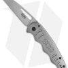 SOG Escape Sheepsfoot Frame Lock Knife Silver (3" Satin) -Sog Shop SOG Escape FL Satin BHQ 95191 jr