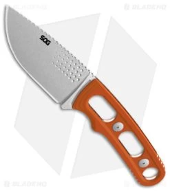 SOG Ether FX Fixed Blade Knife G-10 Blaze Orange (3.25" Satin) 17330157