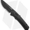 SOG Flash AT-XR Lock Knife Blackout GRN (3.45" Black Serr) 2 SOG Flash AT-XR Lock Knife Blackout GRN (3.45" Black Serr) -Sog Shop SOG Flash AT XR Lock Blackout GRN Black Serr BHQ 105716 jr