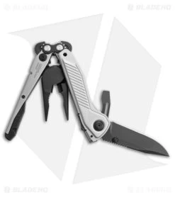 SOG Flash MT 7-in-1 Multi-Tool (Silver/Black) -Sog Shop SOG Flash MT 7 in 1 Multi Tool Silver Black BHQ 140875 jr open