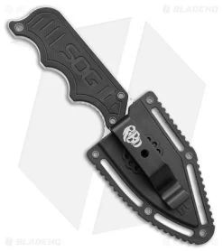 SOG Instinct Fixed Blade Knife Black G-10 (2.3" Satin) NB1012 7 SOG Instinct Fixed Blade Knife Black G-10 (2.3" Satin) NB1012 -Sog Shop SOG Instinct Fixed Blade Black G 10 Satin BHQ 28203 jr sheath