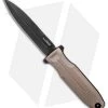SOG Knives Pentagon FX Fixed Blade Knife Flat Dark Earth G10 (4.75" Black) -Sog Shop SOG Knives Pentagon FX Fixed Blade Knife FDE 4.8 Black BHQ 119270 LS