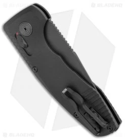 SOG Knives SOG-TAC AU Compact Automatic Knife Black (3" Black Serr) 8 SOG Knives SOG-TAC AU Compact Automatic Knife Black (3" Black Serr) -Sog Shop SOG Knives SOG TAC AU Compact Auto Black Black Serr 15 38 08 57 BHQ 119253 jr side