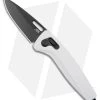 SOG One-Zero XR Lock Knife White Al (3.1" Black Chrome) 2 SOG One-Zero XR Lock Knife White Al (3.1" Black Chrome) -Sog Shop SOG One Zero XR Lock White Aluminum Black Chrome BHQ 140872 jr