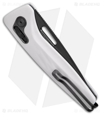 SOG One-Zero XR Lock Knife White Al (3.1" Black Chrome) 5 SOG One-Zero XR Lock Knife White Al (3.1" Black Chrome) - Image 3