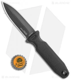 SOG Pentagon FX Covert Fixed Blade Knife Blackout (3.5" Black) -Sog Shop SOG Pentagon FX Covert Blackout Black 17 61 03 57 BHQ 119267 jr bottlecap