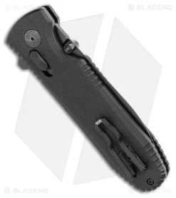 SOG Pentagon XR Lock Knife Black G-10 (3.5" Black) -Sog Shop SOG Pentagon XR Blackout 12 61 01 57 BHQ 113655 LS Side