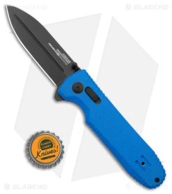 SOG Pentagon XR LTE Bar Lock Knife Blue G-10/CF (3.5" Black CTS XHP) 9 SOG Pentagon XR LTE Bar Lock Knife Blue G-10/CF (3.5" Black CTS XHP) -Sog Shop SOG Pentagon XR LTE Flipper Blue G 10 Black BHQ 140128 jr bottlecap