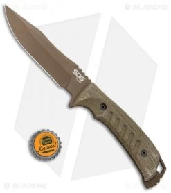 SOG Pillar Limited Fixed Blade Canvas Micarta (5" Bronze Cerakote) 10 SOG Pillar Limited Fixed Blade Canvas Micarta (5" Bronze Cerakote) -Sog Shop SOG Pillar Limited Fix Blade Canvas Micarta Bronze Cerakote UF1002 BX BHQ 94263 jr bottlecap