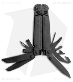 SOG PowerAccess Assist Multi-Tool Black (21-in-1) PA3002-CP -Sog Shop SOG PowerAccess Assist Multi Tool Black 21 in 1 PA3002 CP BHQ 105647 jr open