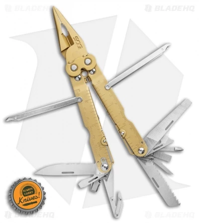SOG Powerlock 18-in-1 Multi-Tool + V-Cutter (Gold) S62GN-BX 6 SOG Powerlock 18-in-1 Multi-Tool + V-Cutter (Gold) S62GN-BX - Image 4