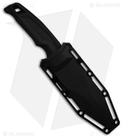 SOG Recondo FX Fixed Blade Knife Black GRN/Rubber (4.6" Black Ti Ni) -Sog Shop SOG Recondo FX FXB Black GRN Rubber 2in Blk Ti NI BHQ 140877 td sheath
