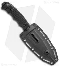 SOG Seal FX Tanto Fixed Blade Knife Black GRN (4.3" Black) -Sog Shop SOG Seal FX Fixed blade black GRN Tanto Black BHQ 99507 jr sheath