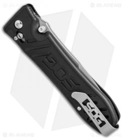 SOG Spec Arc Drop Point Arc-Lock Knife (4" Bead Blast) SE15 -Sog Shop SOG Spec Arc drop point Arc Lock bb SE15 BHQ 52234 er side