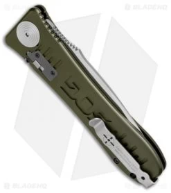 SOG Knives Spec Elite II Large Automatic Knife OD Green (4" Satin) SE-61OD 8 SOG Knives Spec Elite II Large Automatic Knife OD Green (4" Satin) SE-61OD -Sog Shop SOG Spec Elite II Large OD Green Satin SE 61OD BHQ 70989 jr side