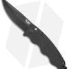 SOG Tac Ops Automatic Knife Black Canvas Micarta (3.5" S35VN Black) 2 SOG Tac Ops Automatic Knife Black Canvas Micarta (3.5" S35VN Black) -Sog Shop SOG Tac Ops Auto Black Canvas Micarta Black TO1011 BX BHQ 52251 jr