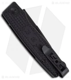 SOG Terminus Slip Joint Folding Knife Black G-10 (3" Black) -Sog Shop SOG Terminus Black TM1002 BX jr side