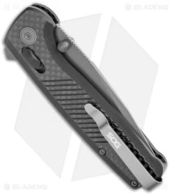 SOG Terminus XR LTE Knife Carbon Fiber (3" Gray) TM1032-BX -Sog Shop SOG Terminus XR LTE Lock CF Black TM1032 BX BHQ 116859 jr side
