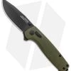 SOG Exclusive Terminus XR Lock Knife Green Micarta (3" Black) -Sog Shop SOG Terminus XR Lock Green Micarta Black TM1037 BX BHQ 119365 jr