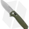 SOG Exclusive Terminus XR Lock Knife Green Micarta (3" Stonewash) -Sog Shop SOG Terminus XR Lock Green Micarta SW TM1036 BX BHQ 119364 jr