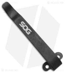 SOG Ultra XR Folding Knife Blackout Carbon Fiber (2.8" Black S35VN) -Sog Shop SOG Ultra XR XHP Folding Knife Blackout Carbon Fiber 2in Black XHP BHQ 140873 td clip