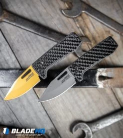 SOG Ultra XR Lock Knife Carbon Fiber (2.75" Gold) -Sog Shop SOG Ultra XR XR Lock Knife Carbon Fiber Gold BHQ 105689 kp tools web