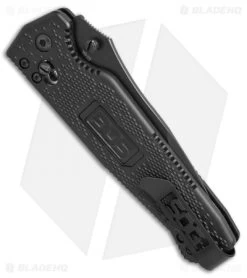 SOG Vision Arc Drop Point Arc-Lock Knife (4" Black) VS03 -Sog Shop SOG Vision Arc drop point Arc Lock black VS03 BHQ 52242 er side