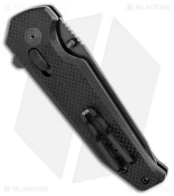 SOG Vision XR Lock Knife Black G-10 (3.4" Black Serrated) -Sog Shop SOG Vision Mk3 Partially Serrated 12 57 02 57 BHQ 107731 LS Side