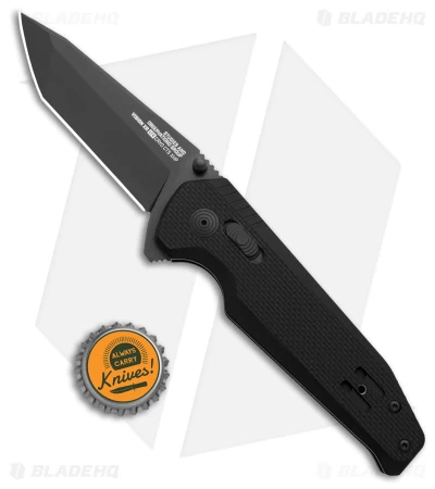 SOG Vision XR LTE Flipper Knife Black G-10 (3.4" Black) 6 SOG Vision XR LTE Flipper Knife Black G-10 (3.4" Black) - Image 4