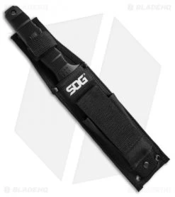 SOG Seal Team Elite Fixed Knife W/ Nylon Sheath (TiNi SER) SE37-N -Sog Shop SOG seal team elite cylon sheath SE37 N BHQ 3017 er sheath