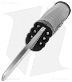 SOG Bladelight Camp Fixed Blade Knife W/ LEDs (4.50" Satin Plain) BLT21K -Sog Shop sog bladelight camp blt21k cp front