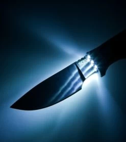 SOG Bladelight Hunt Fixed Blade Knife Orange (3.8" Satin) BLT20L -Sog Shop sog bladelight hunt blt20l cp blacklight