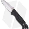 SOG Escape Folding Knife (3.4" Bead Blast Serr) FF-24 1 SOG Escape Folding Knife (3.4" Bead Blast Serr) FF-24 -Sog Shop sog escape ff 24