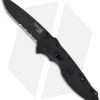 SOG Flash II Assisted Opening Knife Black Zytel (3.5" Black Serr) TFSA-98