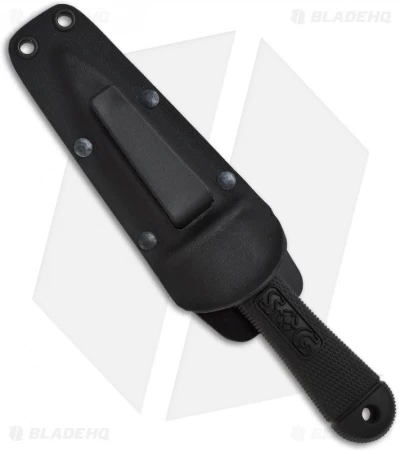 SOG Mini Pentagon M14 Fixed Blade Knife (3.5" Black Serr) 4 SOG Mini Pentagon M14 Fixed Blade Knife (3.5" Black Serr) - Image 2