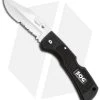 SOG Magnadot Lockback Knife (3.63" Satin Serr) S301 2 SOG Magnadot Lockback Knife (3.63" Satin Serr) S301 -Sog Shop sog magnadot s301