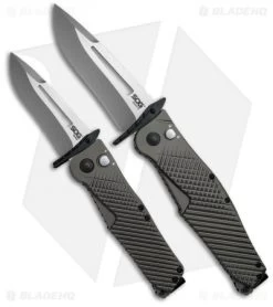 SOG Quake XL Spring Assisted Knife FDE Aluminum (4.5" Two-Tone) IM1101-BX -Sog Shop sog quake xl im1101 bx im1001 bx dl