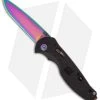 SOG Flash I Spring Assisted Knife Black Handle (2.5" Spectrum) RFSA-7 -Sog Shop sog rfsa 7 flash 1 rainbow