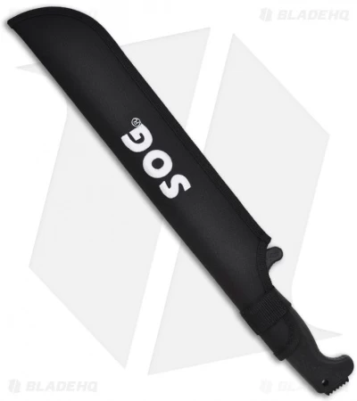 SOG SOGfari Machete - 13" Fixed Blade Knife W/ Sheath (Black) MC-01 4 SOG SOGfari Machete - 13" Fixed Blade Knife W/ Sheath (Black) MC-01 - Image 2