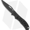 SOG SlipTron Folding Knife (3" Black Plain) STR02 -Sog Shop sog str02 cp sliptron black folder